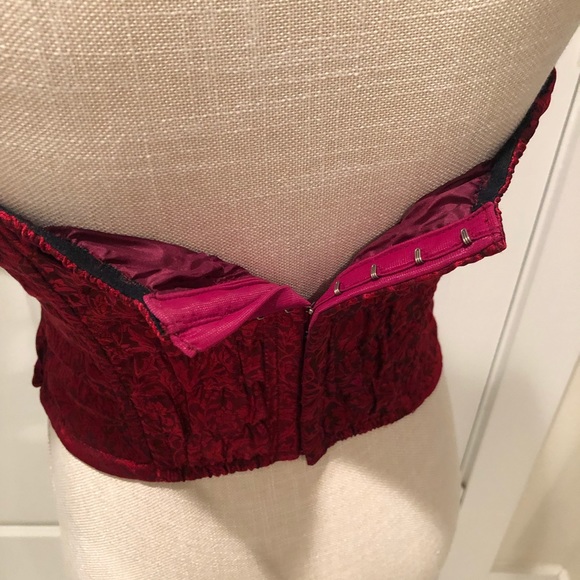 Jeune Europe Red Vintage Corset - Picture 11 of 15